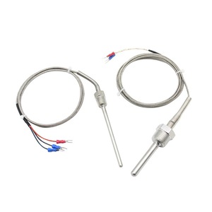 Sonde thermique numérique de type K haute température avec affichage LED et sonde en acier inoxydable pour la mesure industrielle - Product Image 2