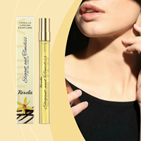 Parfum en vaporisateur de voyage 10 ml à la vanille, longue tenue, parfum gourmand sucré, brume fine, mini-parfum portable pour femme
