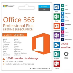 Plc Ms <span class=keywords><strong>Office</strong></span> <span class=keywords><strong>365</strong></span> Pro Plus สำหรับ 5 อุปกรณ์ - Win <span class=keywords><strong>Ios</strong></span> ขายส่ง - Product Image 1