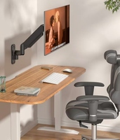 Spot Wholesale brazo de escritorio monitor médico estante giratorio de movimiento completo 13-32 pulgadas silla con ambientador de montaje de Monitor 4K