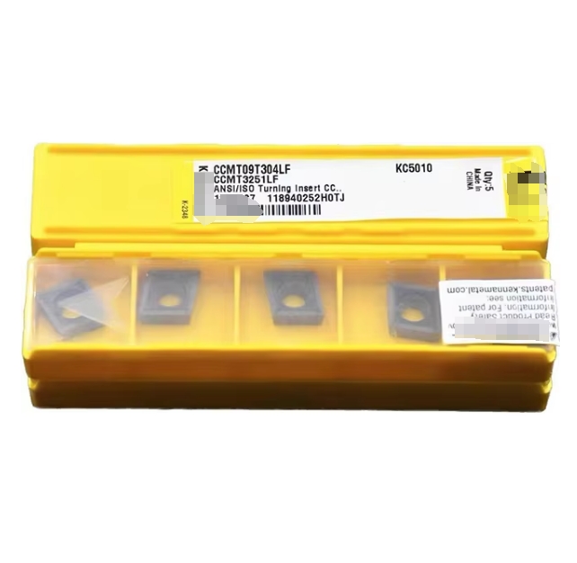 Kennametal CCMT06/09/12 LF KC5010 100% оригинальный карбид вольфрама вращение лезвия подлинный 10 штук в коробке продукт токарный инструмент