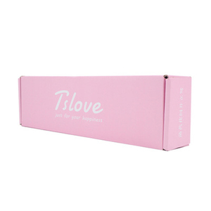 Natural Recycled Corrugated Cardboard Boxes Large Rose Long Pink Shipping Mailer <strong>Box</strong> for <strong>Flowers</strong> Packaging - Product Image 3