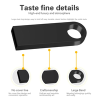 Jaster — clé USB 2.0 en métal, 16GB, 32GB, 8GB, 4GB, 2GB, vente en gros, disque flash