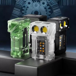 ไฟฉายพกพา LED สำหรับตั้งแคมป์กลางแจ้ง อเนกประสงค์ ชาร์จ USB ได้ ใช้เป็นพวงกุญแจ ปรับซูมได้ ปรับความสว่างได้ พับได้ - Product Image 5