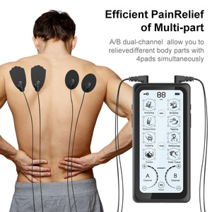 Portable Touch Screen Customized Modes Electric Therapy EMS <strong>Massager</strong> Tens Unit Electronic Pulse <strong>Massager</strong> Tens <strong>Massager</strong> Tens Unit - Product Image 4