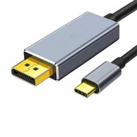 Type-C to DP Adapter Cable 4K 60Hz Mobile Phone Laptop to Large Screen Monitor HD Screen Casting Cable 1.8M