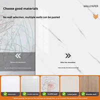 Papier peint 3D imperméable auto-adhésif au design moderne pour chambre à coucher, murs TV, salon, hôtel, hall, cuisine, salle de sport