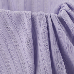 Bán Buôn Tùy Chỉnh Jacquard Vải Dệt Kim 100% Polyester Thiết Kế Đơn Giản Ngoại Quan Mô Hình Thời Trang Rất Nhiều Cổ Phiếu Cho Phụ Nữ Của Quần Áo - Product Image 3