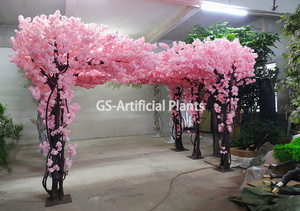 Dekorasi Pohon Pernikahan Tinggi 3 M dan Lebar 2M, Pohon Sakura Buatan Pohon Sakura Bunga Sakura Buatan, Dekorasi Pohon Pernikahan - Product Image 3