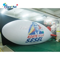 Ballon dirigeable gonflable de 3,5 m à prix d'usine, pour la publicité, à vendre