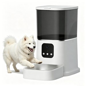 Anti-Clog <b>Automatic</b> Pet Feeder Long Standby Smart Pet Feeder For Small Medium Dogs Cats Pet Food <b>Dispenser</b> - Product Image 1