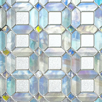 Película Decorativa Moderna de PVC para Ventanas, Vinilos Decorativos para Ventanas, Bloqueadores de Rayos UV, Adhesivos Estáticos para el Hogar, Baño y Puerta