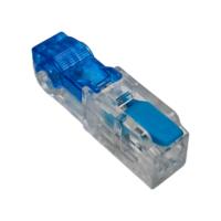 Connecteur de branchement LT-T1 10A 450V avec boîtier transparent et levier pour câblage de plafonnier