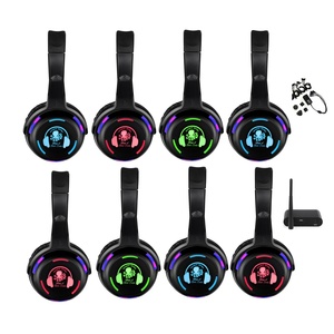 <span class=keywords><strong>Cuffie</strong></span> Silent Disco RF988 Best Seller per Cancellazione del Rumore, Auricolari <span class=keywords><strong>TWS</strong></span> Ricaricabili, <span class=keywords><strong>Cuffie</strong></span> Silenziose Economiche - Product Image 6