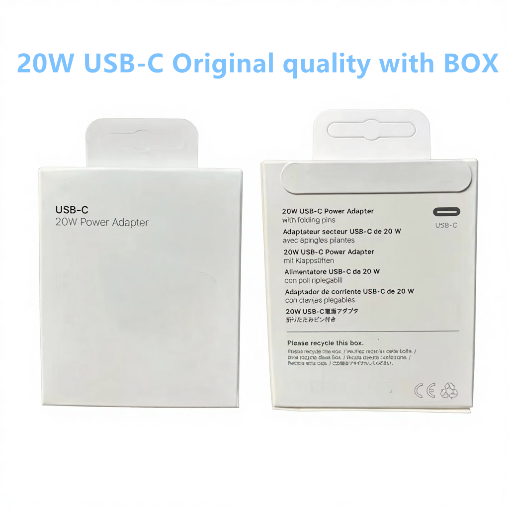 Cargador calidad original con BOX blanco