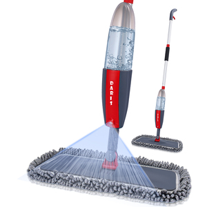 DARIS 2024 nouveau Style maison magique nettoyage des sols ménage plus rapide microfibre rouge Spray vadrouille baignoire vadrouille - Product Image 1