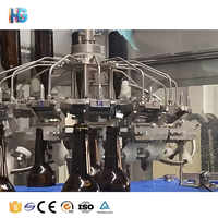 Machine de remplissage automatique 3 en 1 pour bouteilles en verre, ligne d'embouteillage haute vitesse pour boissons gazeuses, pour usine de boissons non alcoolisées