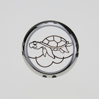 Nouvel arrivage : Boîtier de montre étanche 10 ATM en acier inoxydable 316L, style tortue mince, verre saphir, fond de boîtier 33 mm pour pièces de montre 007
