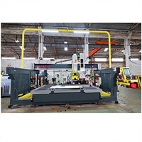 Mesin Pemotong Batu CNC 5-Axis Sawjet dengan Kapasitas 3600x2000x90mm Multifungsi