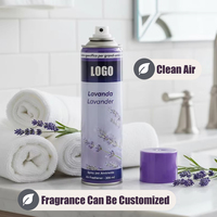 Spray désodorisant pour la maison, le bureau et le salon, 300 ml, parfum lavande personnalisé, anti-odeurs, aérosol