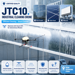 Drone de nettoyage automatisé à longue autonomie, pulvérisation haute pression pour le nettoyage des réservoirs industriels en gros - Product Image 1