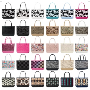 Bolsa de Playa de Goma Personalizada al por Mayor, con Estampado L, Resistente al Agua, de <span class=keywords><strong>EVA</strong></span> y Silicona, Bolsa de Playa Grande de Moda, Bolsa de Goma al por Mayor - Product Image 6