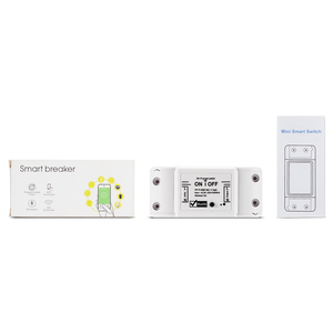 Disjoncteur Wi-Fi 10A Tuya Zigbee 1 pôle 1 voie, interrupteur mural intelligent pour la maison compatible Alexa Google - Product Image 6