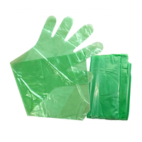 Bétail de chèvre de race pure guantes palpacion bovinos long gant vétérinaire