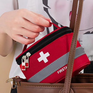 Botiquín de Primeros Auxilios Portátil Personalizado con Logotipo, Bolsa de Almacenamiento de Medicamentos de Gran Capacidad, <span class=keywords><strong>Kit</strong></span> Médico de Rescate Doméstico, Organizador de Almacenamiento - Product Image 6