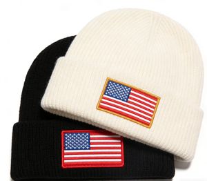 Gorro de Punto Personalizado con Bordado de Dibujos Animados del Día de la Independencia, Resistente al Desgaste, de Spandex/Algodón, para Otoño/Invierno - Product Image 5