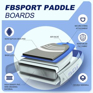 บอร์ดไม้พายแบบยืนพร้อมอุปกรณ์เสริมสำหรับผู้ใหญ่ - Product Image 4