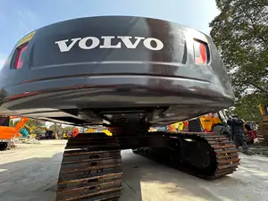 เครื่องจักรขนย้ายดินขนาดกลางหลายเครื่องคุณภาพสูงสภาพดี Volvo EC210 รถขุดมือสองสําหรับขาย