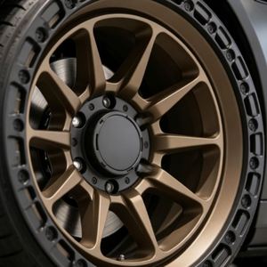 Jantes forgées tout-terrain de 17, 18, 20 et 22 pouces en alliage d'aluminium T6-6061, style Beadlock <span class=keywords><strong>4x4</strong></span> pour Ford F150 <span class=keywords><strong>SUV</strong></span> - Product Image 4