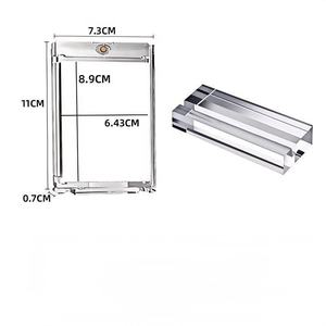   Porta Tarjetas Magnéticas Transparente UV de Alta Calidad, Resistente, 35 PT, Accesorio para Juegos de Mesa, para TCG y Yugioh - Product Image 5