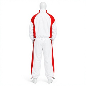 Custom Men's Nylon Tracksuit <b>Oversize</b> Streetwear Casual Sweatsuit Jacket <b>Jogger</b> & Windbreaker Set For Sale - Product Image 2