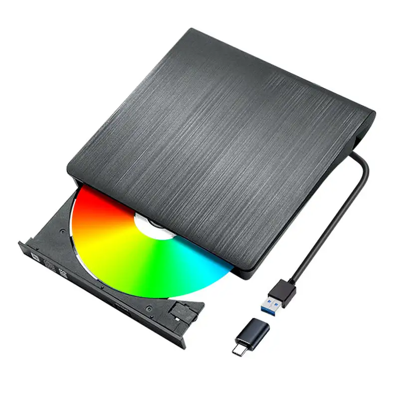 USB 3.0 슬림 외부 DVD RW CD 라이터 드라이브 버너 리더 플레이어 광학 드라이브 노트북 PC DVD 버너 DVD 포탈 탈