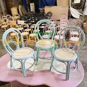 Chaise pour enfant en rotin écologique pour les tout-petits-Sièges durables, élégants et confortables pour les salles de jeux et les pépinières - Product Image 5