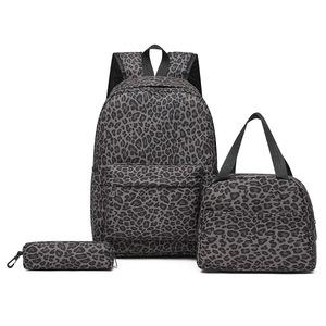 Trendy <b>leopard</b> print <b>backpack</b>-high capacity premium korean style stylish - Product Image 4