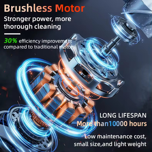 Robot nettoyeur d'énergie photovoltaïque anti-chute panneaux solaires Machine de nettoyage de panneaux photovoltaïques à double usage sec et humide - Product Image 5