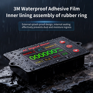 PZEM-030 เครื่องวัดความถี่พลังงานไฟฟ้ากระแสสลับ 80-260V จอภาพ CT KWH แรงดันไฟฟ้า กระแสไฟฟ้า ตัวประกอบกำลังไฟฟ้า 100A 200A 300A 400A 500A L19 - Product Image 3