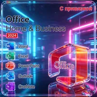 Nueva Versión de Office 2024, Clave de Activación para Hogar y Negocios, Software para PC/Mac, Código Digital Vitalicio Multi-idioma, Envío Rápido