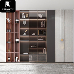 Yvt Top Bán Thiết Kế Truyền Thống Nhà Máy Giá Chất Lượng Cao Hiện Đại Tường Cuốn Sách Kệ Tủ Sách Cho Phòng Khách - Product Image 5