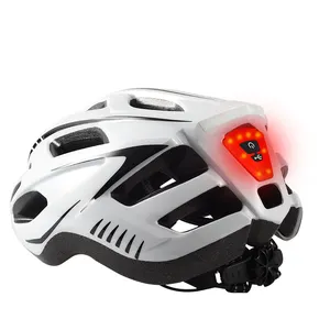 Capacete de bicicleta respirável EPS integralmente moldado para bicicleta unissex capacete à prova de choque chapéu ajustável equipamento de ciclismo