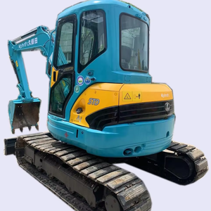 Bajo costo buenas condiciones 2023 Kubota Low Hours kx155 mini excavadora 5,5 Ton Crawler Maquinaria de excavadora usada de China - Product Image 1