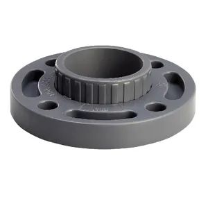 ANSI/JIS/DIN/BS standard Plastic PVC pipe fittings van stone flange