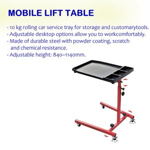 <b>ADJUSTABLE</b> ROLLING WORK <b>TABLE</b> - Product Image 4