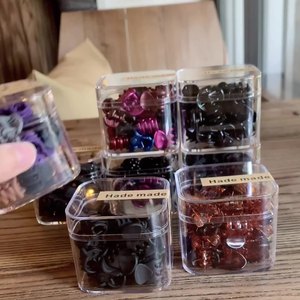 Mini pinzas para el pelo bonitas, 12/24 Uds., pasadores, cinta de resina acrílica de tamaño pequeño, pinzas para el pelo de Metal para niños y niñas, accesorio para niños - Product Image 2