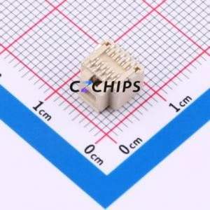 HC-SHB-2*5PLT-05 Wire-to-Board Pin Header SMD,P=1mm Connector 2x5P 1mm Vertical Mount 10P - Product Image 2