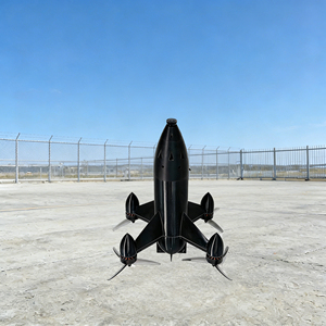 Dron de ala fija tipo cohete, velocidad de 300 km/h, FPV, carreras, GPS, guía por IA, alcance de 10 km, carga útil de 1 kg, accesorios para UAV. - Product Image 2