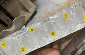 Prezzo di fabbrica a buon mercato 6 pezzi tazze da tè in vetro arabo Set tazze da caffè Alakabi con manico Zamzam Yemen vendita calda bicchierini - Product Image 6